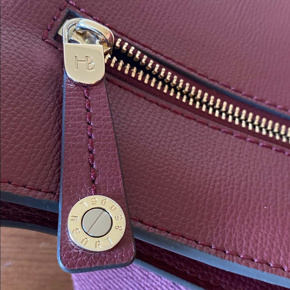 Henri Bendel Leather Shoulder Bag Crossbody - Picture 14 of 16